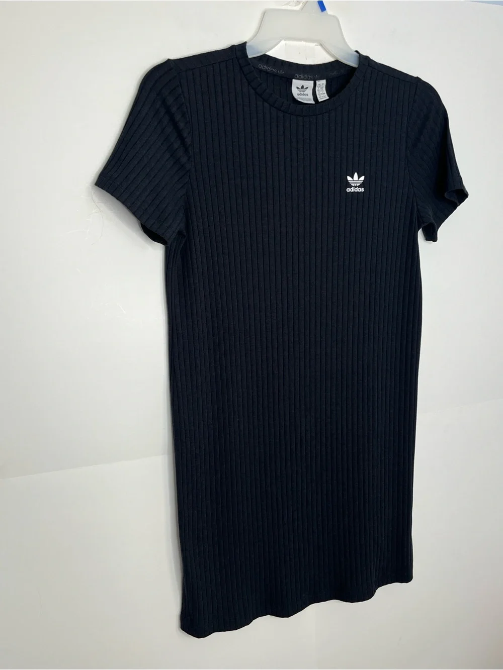 Adidas Girls Ribbed Dress Size Large - Picture 3 of 4